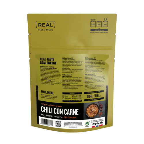 REAL Drytech - Chili con Carne 700 kcal FULL MEAL