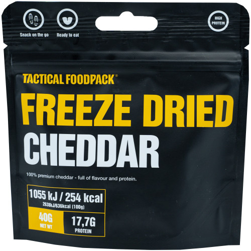 Tactical Foodpack - Freeze-Dried Cheddar Snacks 40g