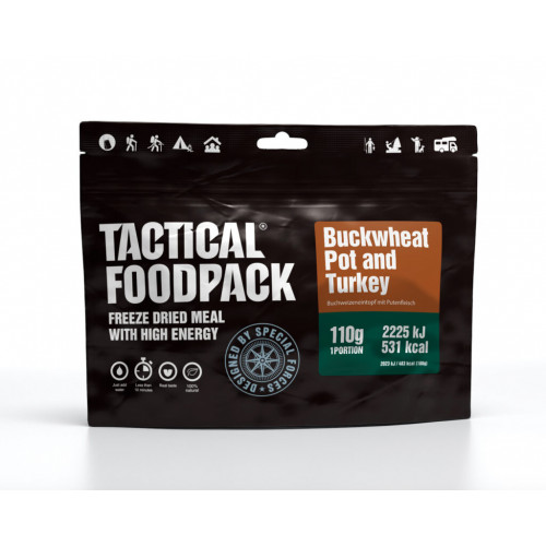 Tactical FoodPack - Buckwheat Pot and Turkey